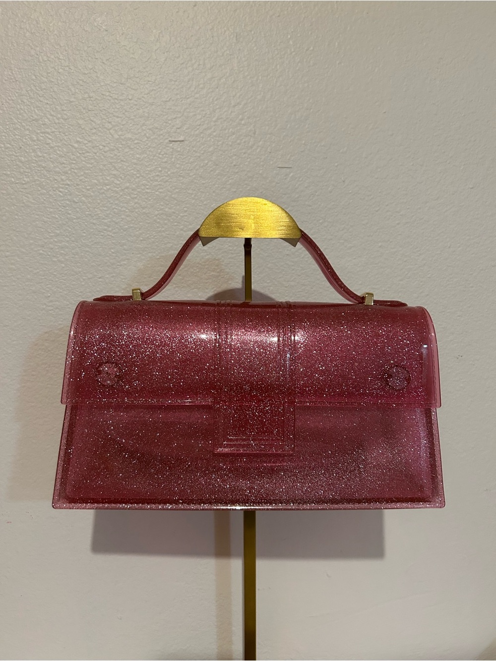 In great condition pink purse